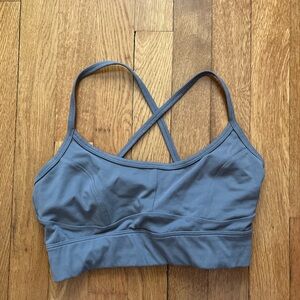 Varley Grey Strappy Bralette/ Sports Bra, “Let’s Move Irena Bra”